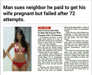 Man paid to get neighbour's wife pregnant fails