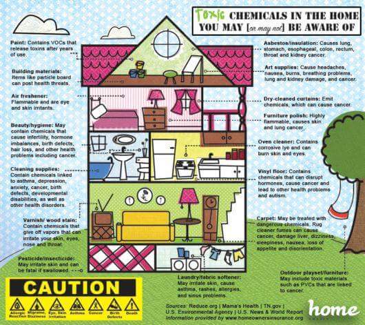 Top 10 toxins in your home