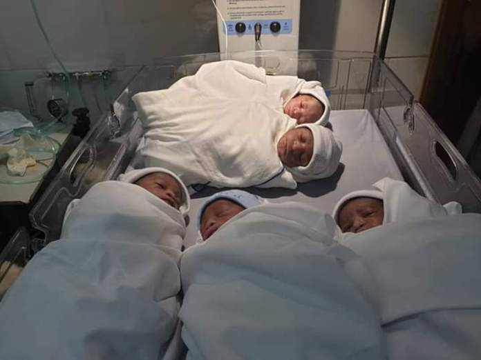 45-Year-Old Woman Gives Birth To Quintuplets After 20 Years Of Barrenness