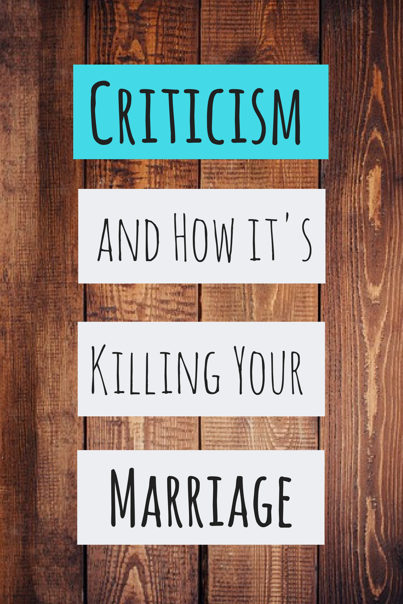 Criticism: A Marriage Killer